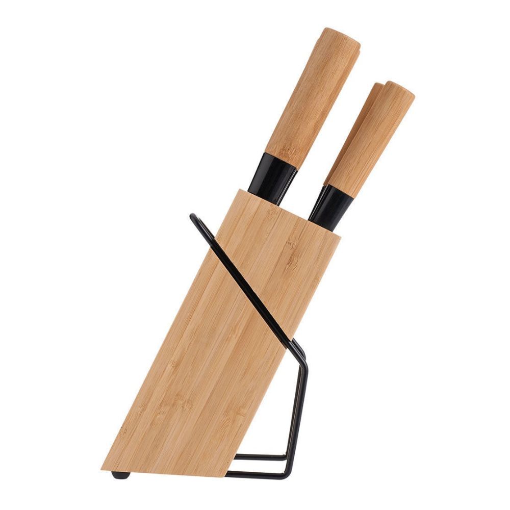 Σετ μαχαιριών 5 τεμαχίων από Bamboo σε βάση