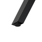 Τεχνικό σχέδιο μεταλλικής βάσης τραπεζιού τύπου Χ με διαστάσεις 1128x712 mm