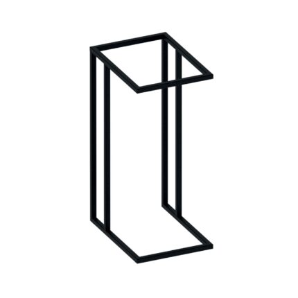 Μεταλλική βάση τραπεζιού σαλονιού 30x40x69cm σε μαύρο ματ φινίρισμα – Creative Home