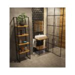 Βάση Νεροχύτη από Χάλυβα 68,9×46,0×75,7 – Μαύρο | Creative Home - Image 2