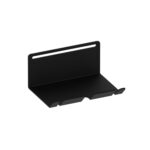 Μία μεταλλική βάση φόρτισης συσκευών σε μαύρο χρώμα